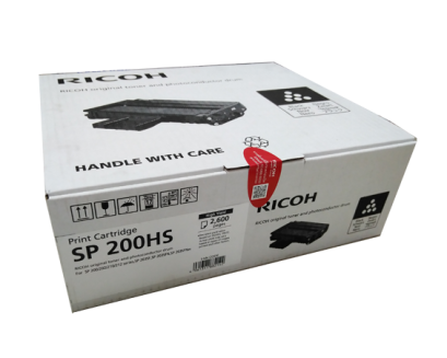 RICOH SP200TNHY Original Toner Cartridge (407264) ตลับหมึกโทนเนอร์ (สีดำ) ของแท้ ประกันศูนย์
