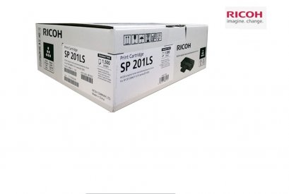 Ricoh SP 201LS Print Cartridge  หมึกพิมพ์เลเซอร์โทนเนอร์ขาวดำ 1,500 แผ่น รับประกันของแท้ศูนย์