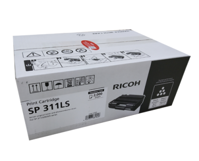 Ricoh Print Cartridge Cyan SP C310HS   ตลับหมึก สีฟ้า  รับประกันศูนย์บริการของแท้แน่นอน