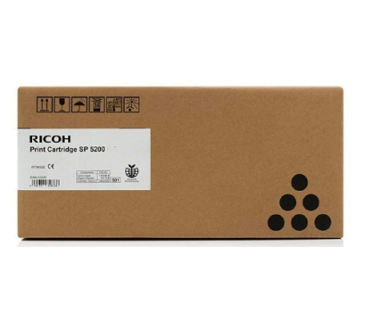 Ricoh SP 5200HS ตลับหมึกโทนเนอร์ สีดำ