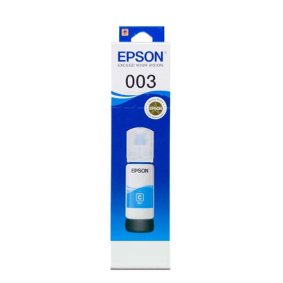 Epson T00V200 (003) Cyan น้ำหมึกเติมแบบขวด สีฟ้า ของแท้ (65 ml.) ประกันศูนย์