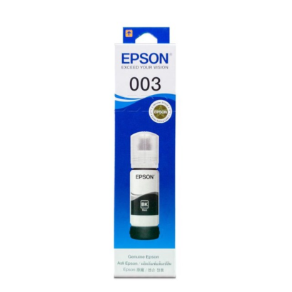 Epson T00V100 (003) Black น้ำหมึกเติมแบบขวด สีดำ ของแท้ (65 ml.) ประกันศูนย์