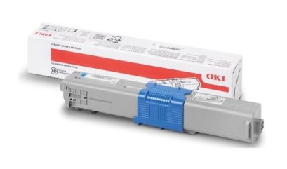 OKI 44973547 TN C301-C Cyan ตลับหมึกโทนเนอร์ (สีฟ้า) ของแท้ ประกันศูนย์