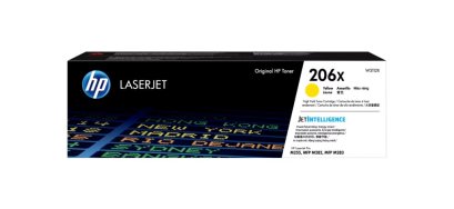 HP 206X W2112X Yellow ตลับหมึกโทนเนอร์ (สีเหลือง) ของแท้ ประกันศูนย์