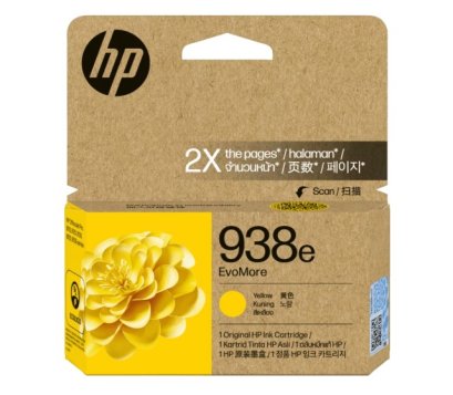 HP 938e EvoMore Yellow Original Ink Cartridge