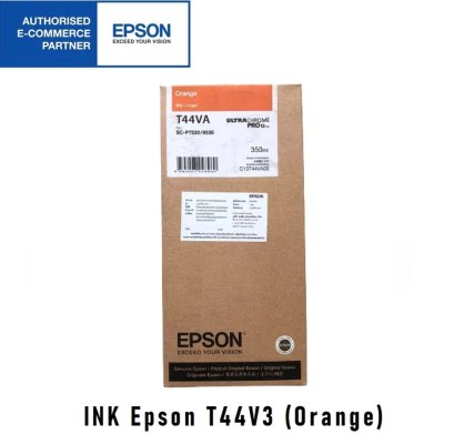 Epson T44VA00 (สีส้ม) ORANGE IC 350ML ของแท้ ประกันศูนย์