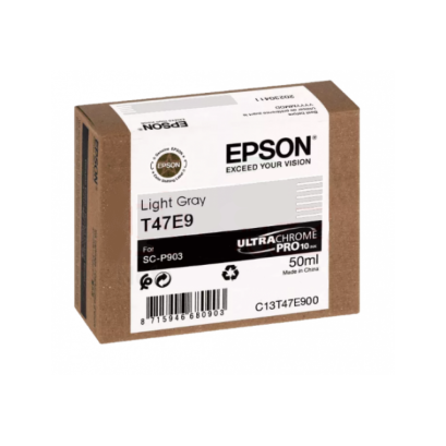 Epson T47E900 (สีเทาอ่อน) LIGHT GRAY 50ML ของแท้ ประกันศูนย์