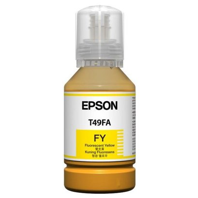 Epson T49FA00 (สีเหลือง ฟลูออเรสเซนต์) FLUORESCENT YELLOW 140ML ของแท้ ประกันศูนย์