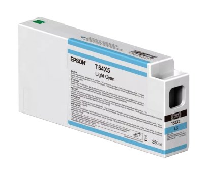 Epson T54X500 (สีฟ้าอ่อน) LIGHT CYAN IC 350ML ของแท้ ประกันศูนย์