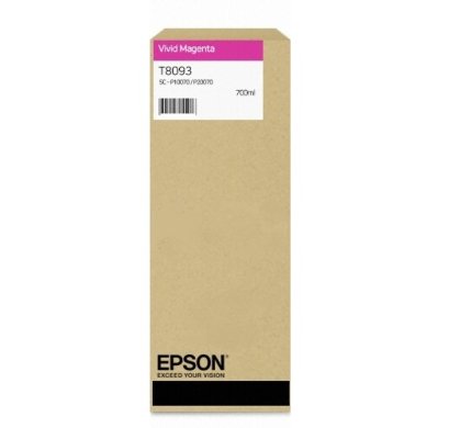Epson T809300 VIVID MAGENTA 700ML ตลับหมึก (สีม่วงแดงสด) ของแท้ ประกันศูนย์