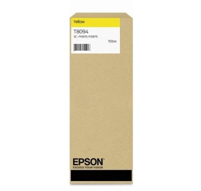Epson T809400 YELLOW 700ML ตลับหมึก (สีเหลือง) ของแท้ ประกันศูนย์