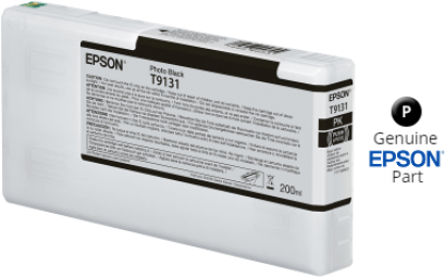 Epson T913100 (สีดำ) PHOTO BLACK IC ของแท้ ประกันศูนย์