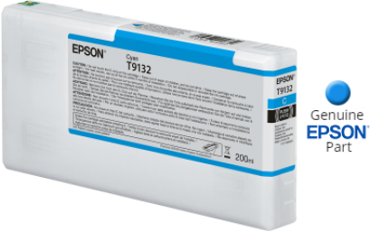 Epson T913200 (สีฟ้า) CYAN IC ของแท้ ประกันศูนย์