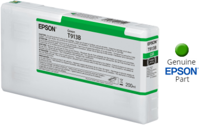 Epson T913B00 (สีเขียว) GREEN IC ของแท้ ประกันศูนย์