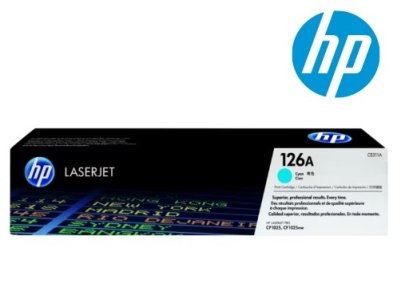 HP 126A Cyan Original LaserJet Toner Cartridge