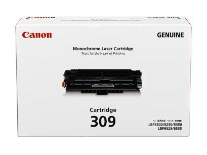 Canon Cartridge-309 Black ตลับหมึกโทนเนอร์ (สีดำ) ของแท้ ประกันศูนย์