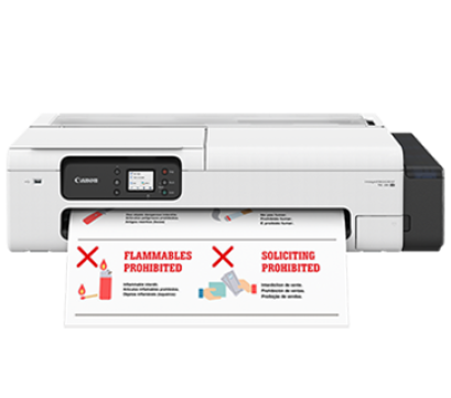 เครื่องพิมพ์หน้ากว้าง Canon imagePROGRAF TC-20M แบบตั้งโต๊ะ 24 นิ้ว ประกันศูนย์ 3 ปี