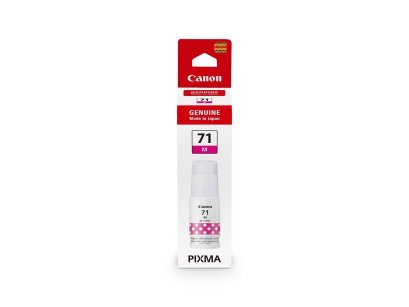 Canon GI-71 M Magenta น้ำหมึกเติมอิงค์เจ็ท 70 ml.(สีม่วงแดง) ของแท้ รับประกันศูนย์