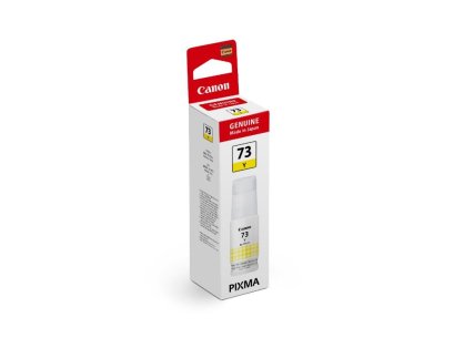 Canon GI-73 Y Yellow น้ำหมึกเติมอิงค์เจ็ท (สีเหลือง) แบบขวด 60 ml. ของแท้ รับประกันศูนย์