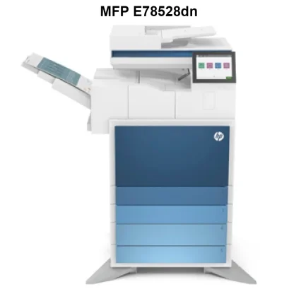 เครื่องถ่ายเอกสาร สี ขนาด A3 HP Color LaserJet Managed MFP E78528dn