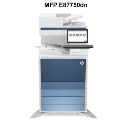 เครื่องถ่ายเอกสาร สี ขนาด A3 HP Color LaserJet Managed MFP E87750dn