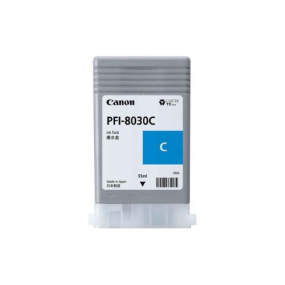 หมึกพิมพ์ Canon PFI-8030C (สีฟ้า) 55ml ของแท้ ประกันศูนย์