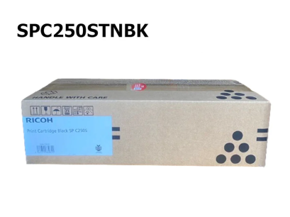 RICOH SPC250STNBK Original Toner Cartridge (407547) ตลับหมึกโทนเนอร์ (สีดำ) ของแท้ ประกันศูนย์