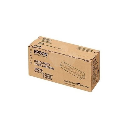 Epson S110079 Black Original High Capacity Laser Toner Cartridges Twin Pack (2 Pack) ตลับหมึกเลเซอร์โทนเนอร์ (สีดำ) ของแท้ ประกันศูนย์