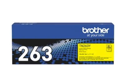 หมึกพิมพ์brotherของแท้TN263Yellowสีเหลือง
