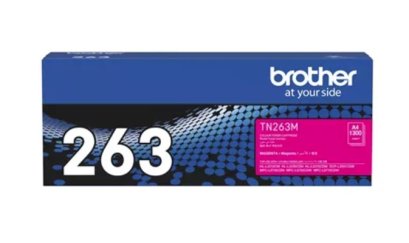 หมึกพิมพ์brotherของแท้TN263Magentaสีแดง.
