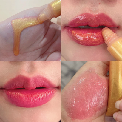 Glod lip color  ลิปทรีทเมนท์สักปากทองคำ เปลี่ยนสีตามค่า pH  เปลี่ยนปากคล้ำ เป็นปากอิ่มฟู