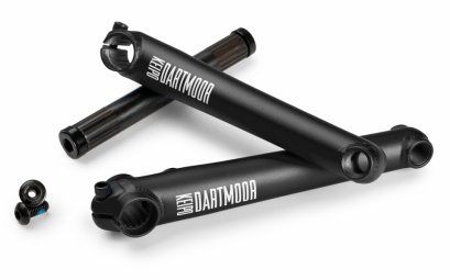 Dartmoor Crankset 3pcs KEIPO 175mm Crankarms Black