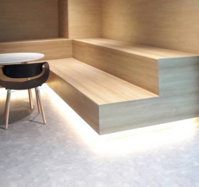 พื้นกระเบื้องยางลายหินอ่อนสำหรับพื้นสำนักงาน