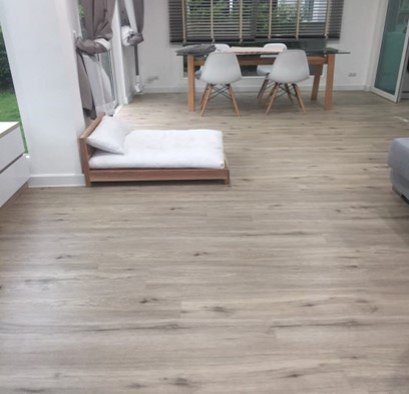 ปูพื้นspcทับกระเบื้อง