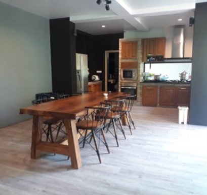 ราคาปูพื้นกระเบื้องยางห้องครัว