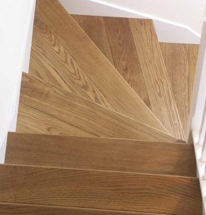 ไม้บันไดไม้จริงเอ็นจิเนียร์ราคาถูก