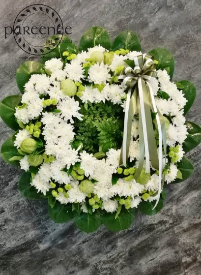 พวงหรีดขนาดกลาง-Medium9