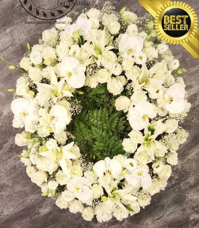 พวงหรีด Hi-end1 