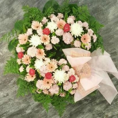 ต้นกำเนิดพวงหรีด