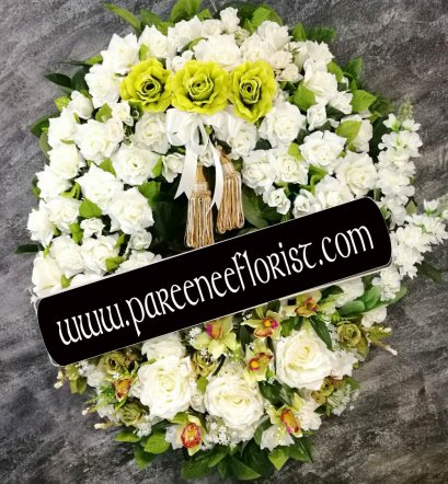 พวงหรีด ดอกไม้ประดิษฐ์  