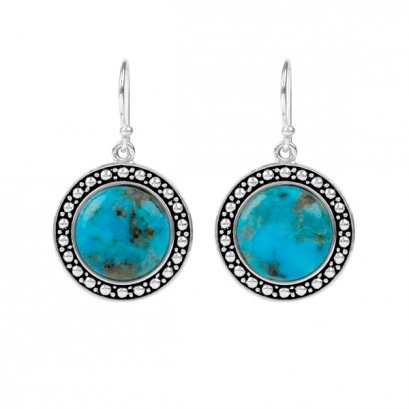 925 Sterling Silver with Turquoise