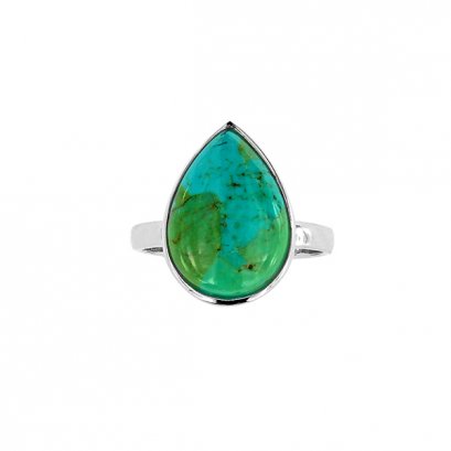 925 Sterling Silver Ring with Turquoise