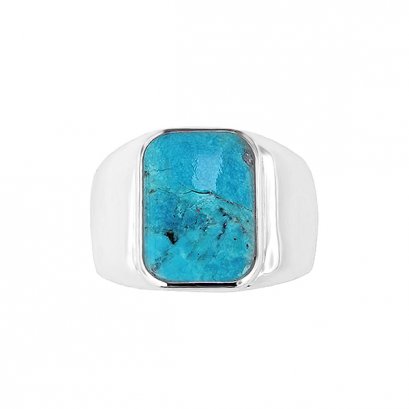 925 Sterling Silver Ring with Turquoise