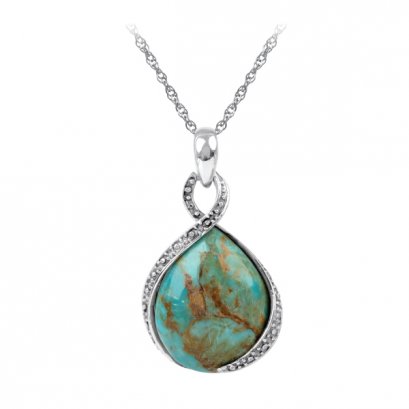 925 Sterling Silver with Turquoise