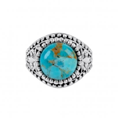 925 Sterling Silver Ring with Turquoise