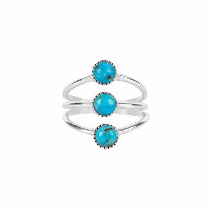 925 Sterling Silver Ring with Turquoise