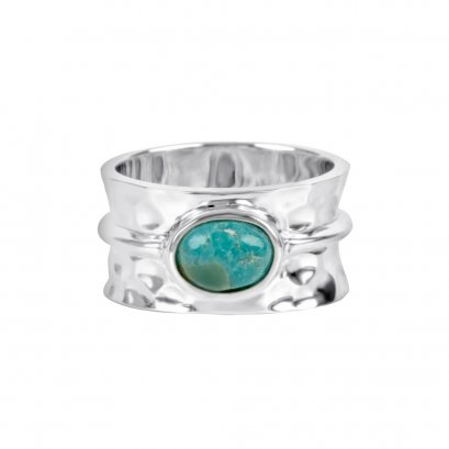 925 Sterling Silver Ring with Turquoise