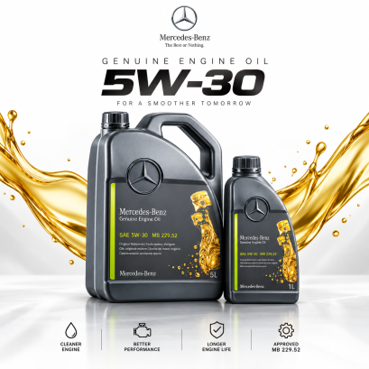 น้ำมันเครื่อง 5W30 Mercedes Benz
