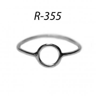 TINY CIRCLE SILVER 925 RING