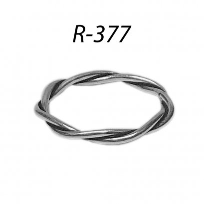 TWIST SILVER 925 RING